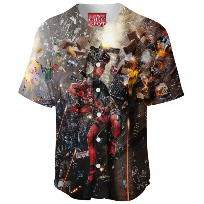 Deadpool Baseball Jersey