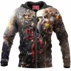 Comic Zip-Hoodie, Deadpool Zip-Hoodie