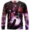 Comic Zip Sweatshirt, Silver Surfer Zip Sweatshirt, Galactus Zip Sweatshirt