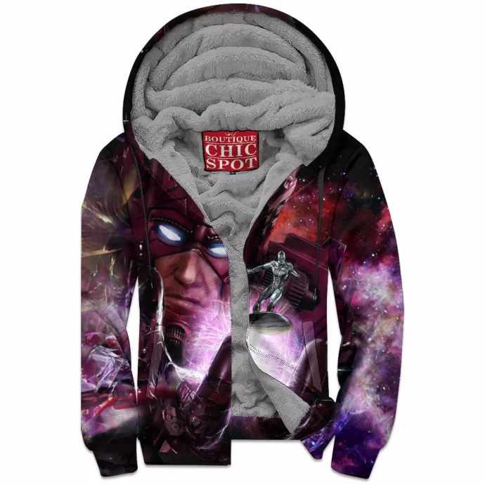 Galactus Zip Fleece Hoodie