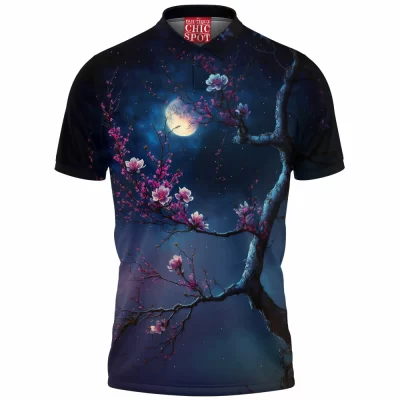 Flower Polo Shirt