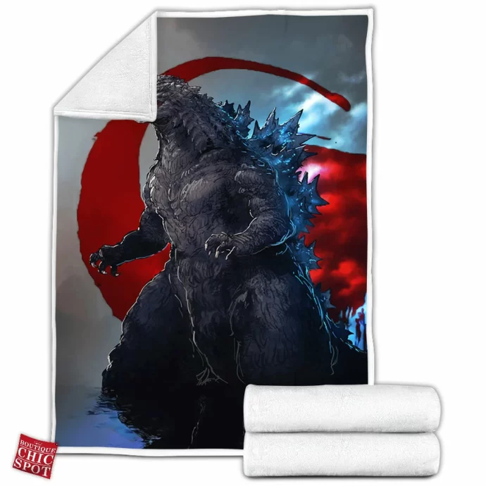 Godzilla Fleece Blanket