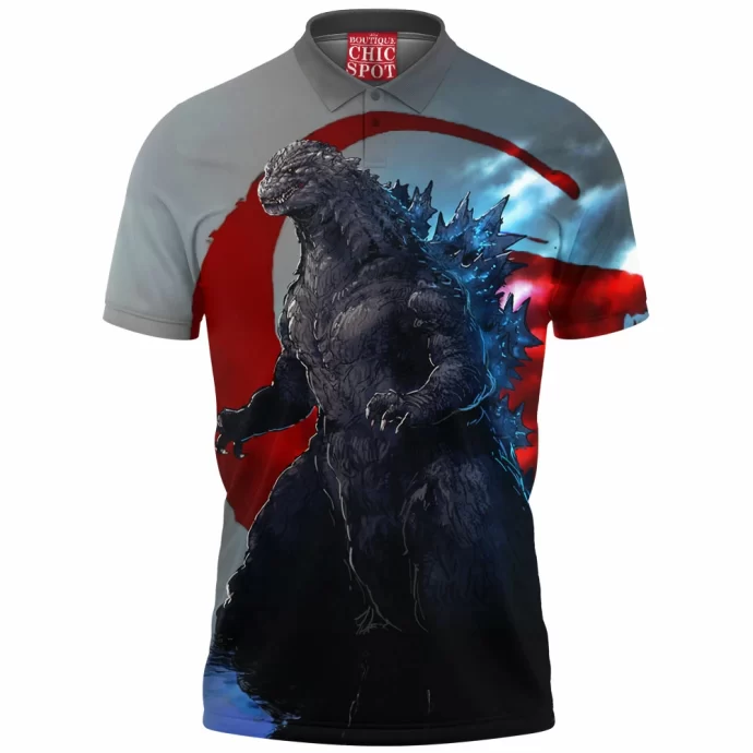 Godzilla Polo Shirt