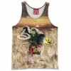 Anime Tank-Top, One Piece Tank-Top, Crocodile Tank-Top, Monkey D Luffy Tank-Top