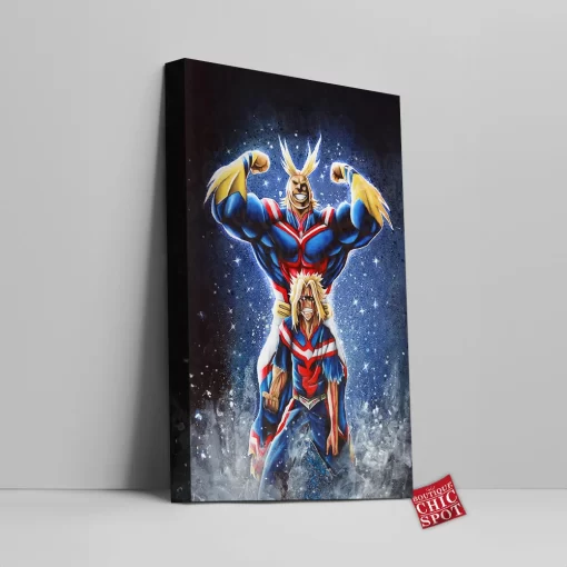 ALL MIGHT Canvas Wall Art