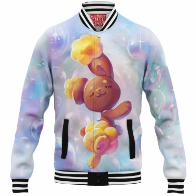 Anime Baseball-Jacket, Pokemon Baseball-Jacket, Buneary Baseball-Jacket