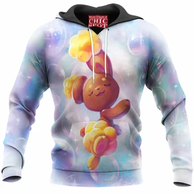 Anime Hoodie, Pokemon Hoodie, Buneary Hoodie