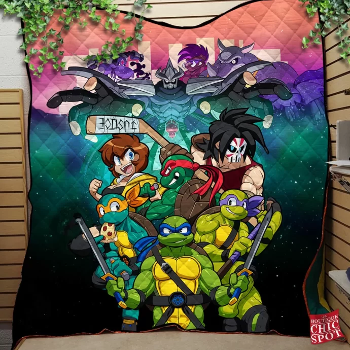 TMNT Quilt Blanket