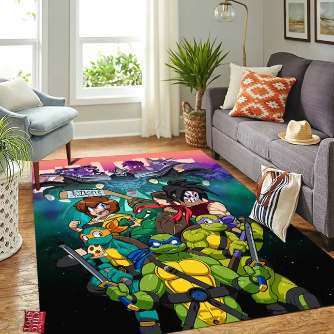 TMNT Rectangle Rug