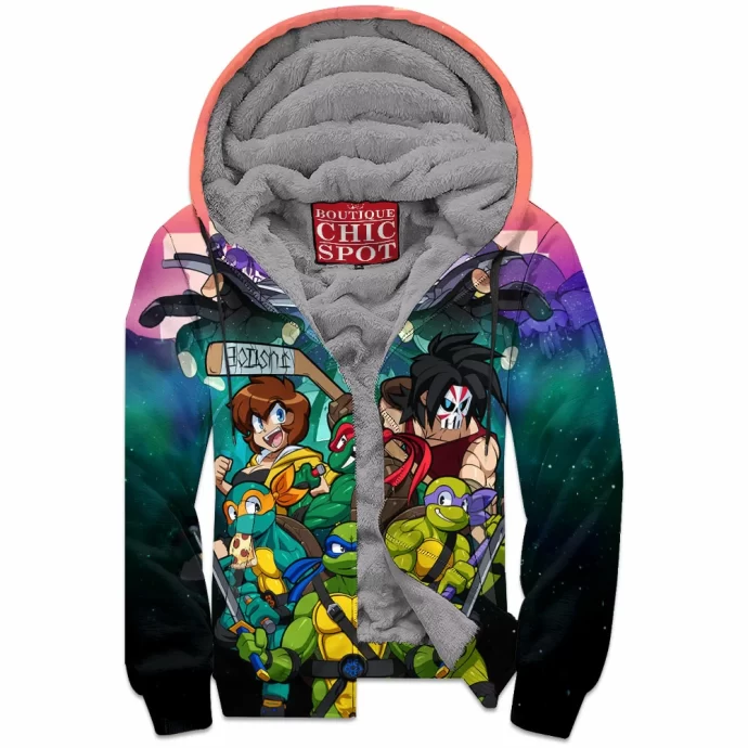 TMNT Zip Fleece Hoodie