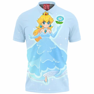 Game Polo Shirt, Mario Polo Shirt, Princess Peach Polo Shirt