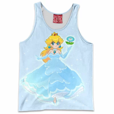 Game Tank-Top, Mario Tank-Top, Princess Peach Tank-Top