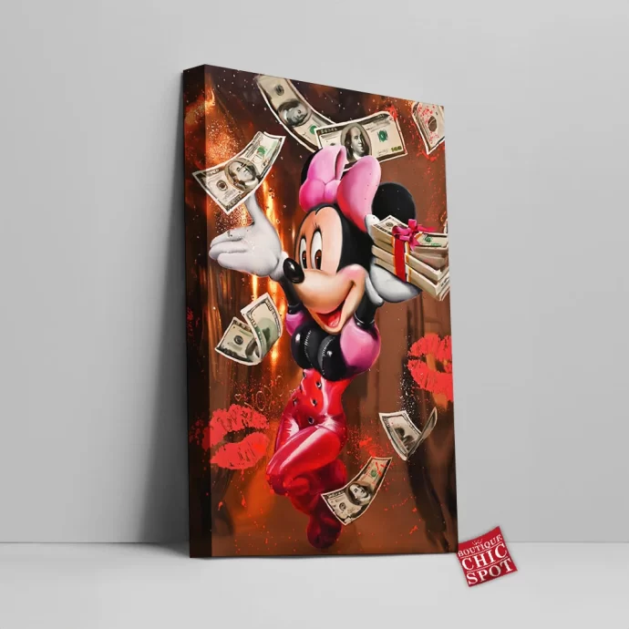 Minnie Mouse Canvas Wall Art