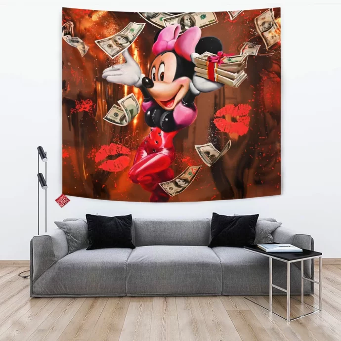 Minnie Mouse Tapestry