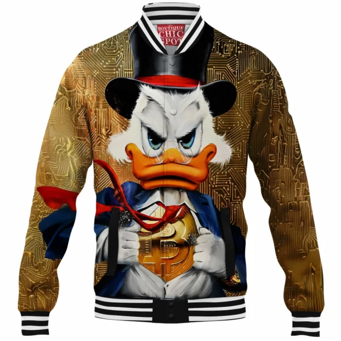 Scrooge McDuck Baseball Jacket