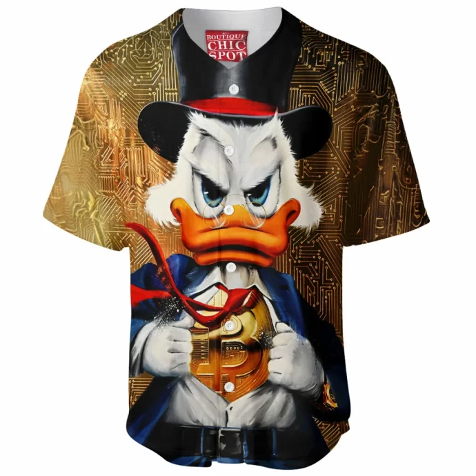 Scrooge McDuck Baseball Jersey