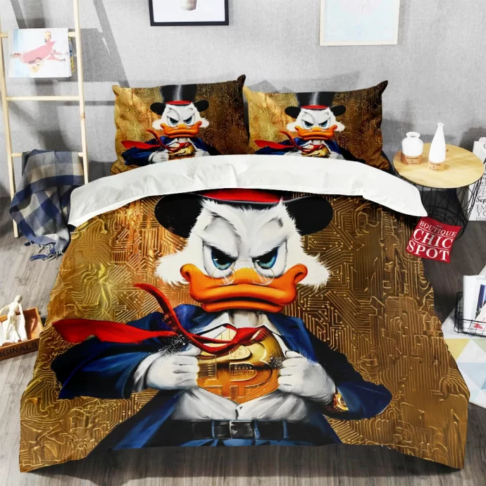 Scrooge McDuck Bedding Set