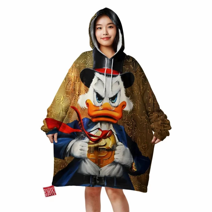 Scrooge McDuck Blanket Hoodie