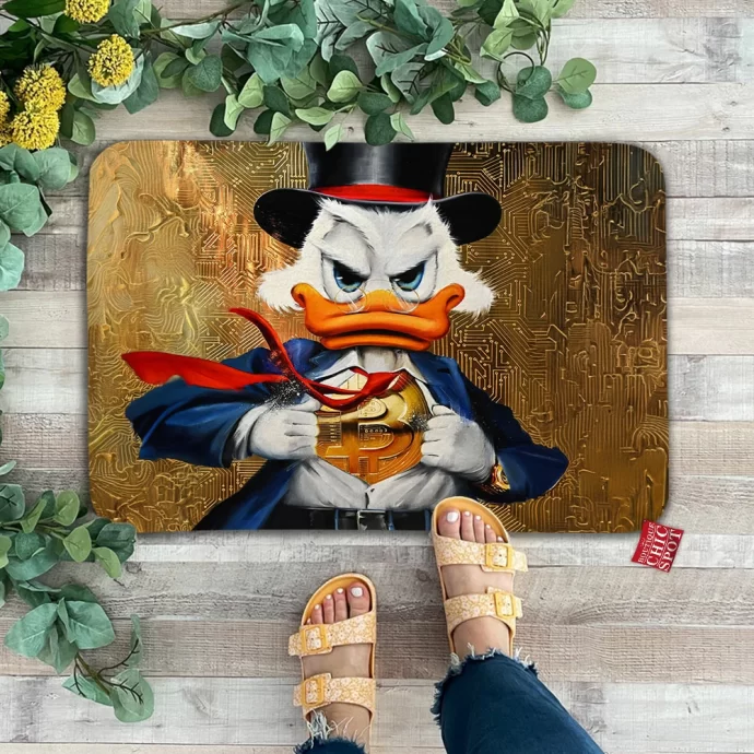 Scrooge McDuck Doormat