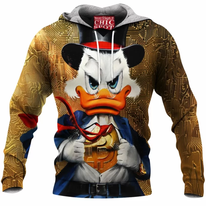 Scrooge McDuck Fleece Hoodie