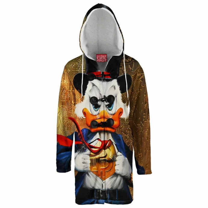 Scrooge McDuck Hooded Cloak Coat