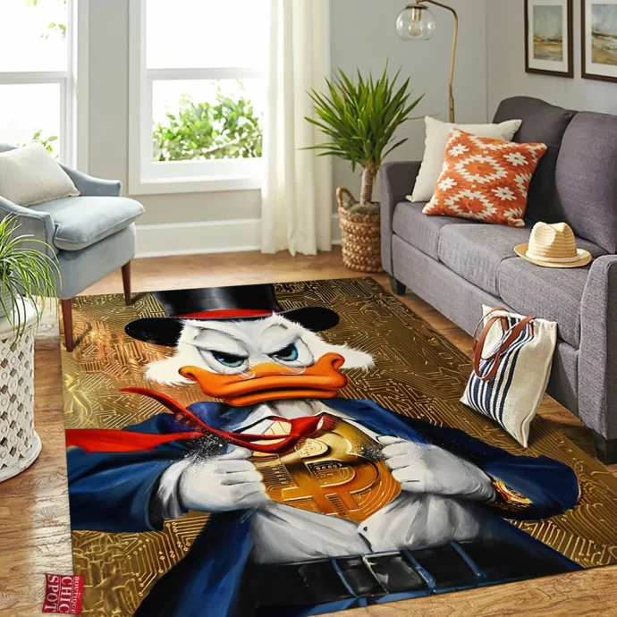 Scrooge McDuck Rectangle Rug