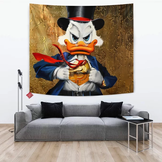 Scrooge McDuck Tapestry