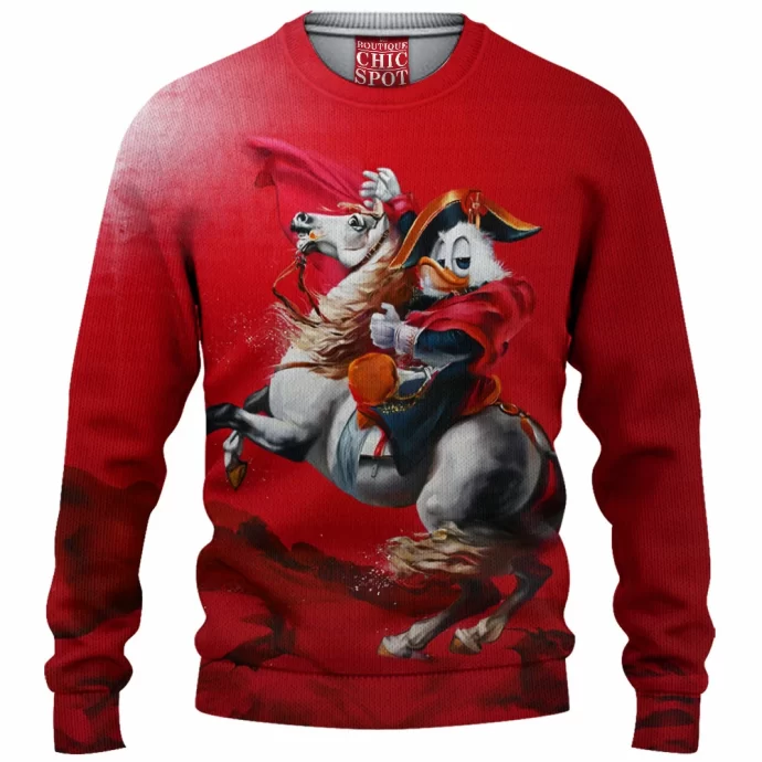 Scrooge McDuck Knitted Sweater