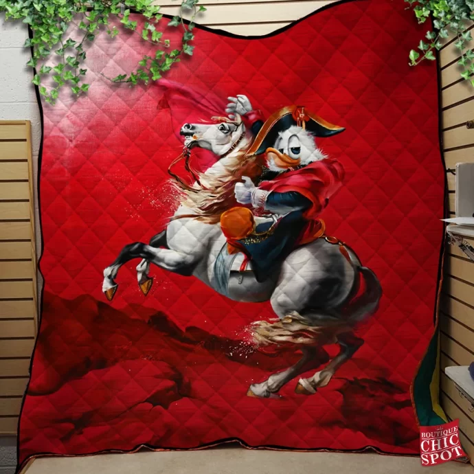 Scrooge McDuck Quilt Blanket