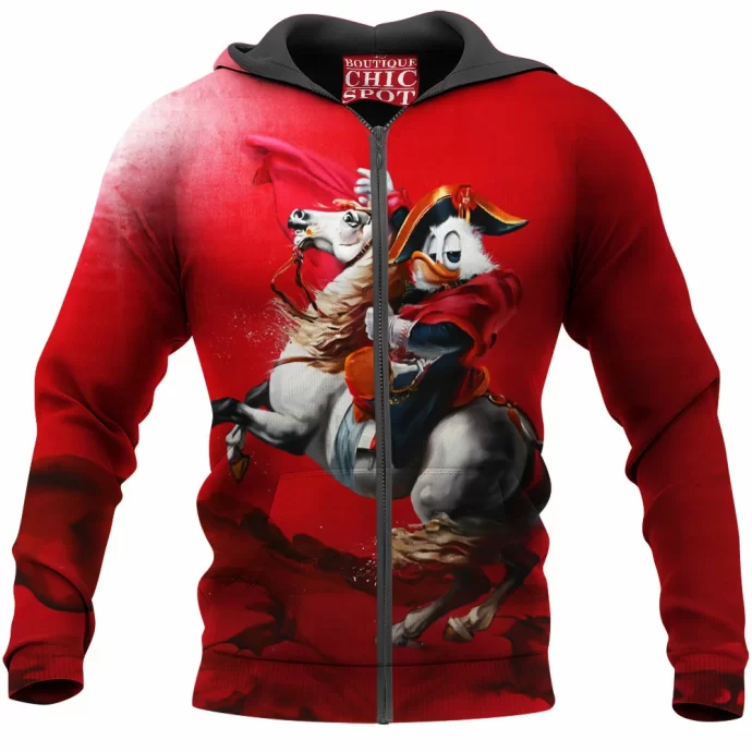 Scrooge McDuck Zip Hoodie