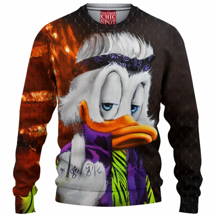 Scrooge McDuck Knitted Sweater