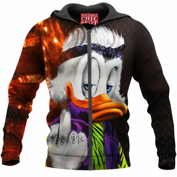 Scrooge McDuck Zip Hoodie