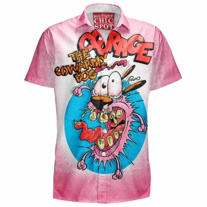 Courage the Cowardly Dog Hawaiian Shirt