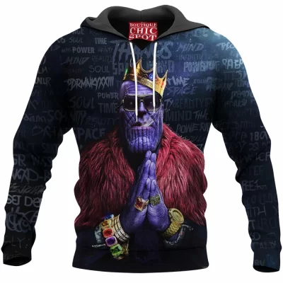 Comic Hoodie, Thanos Hoodie