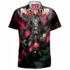 Horror Hawaiian-Shirt, Predator Hawaiian-Shirt, Sci-Fi Hawaiian-Shirt
