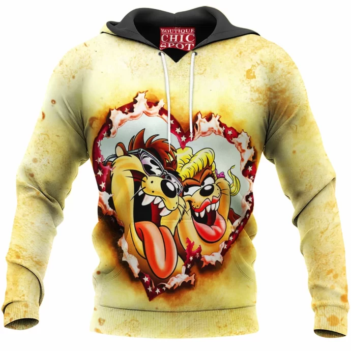 Taz Cartoon, Animation Hoodie