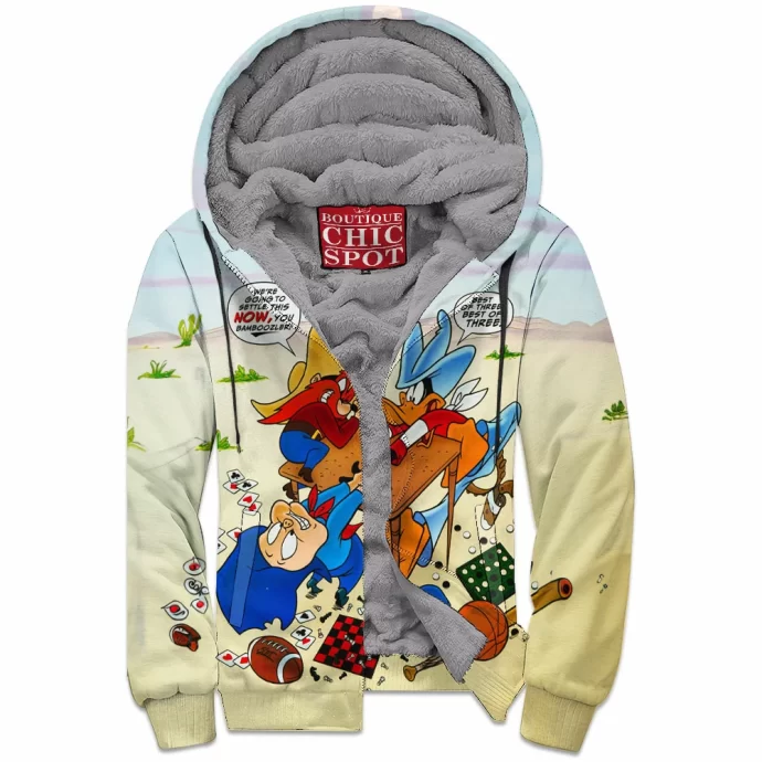 Looney Tunes Zip Fleece Hoodie