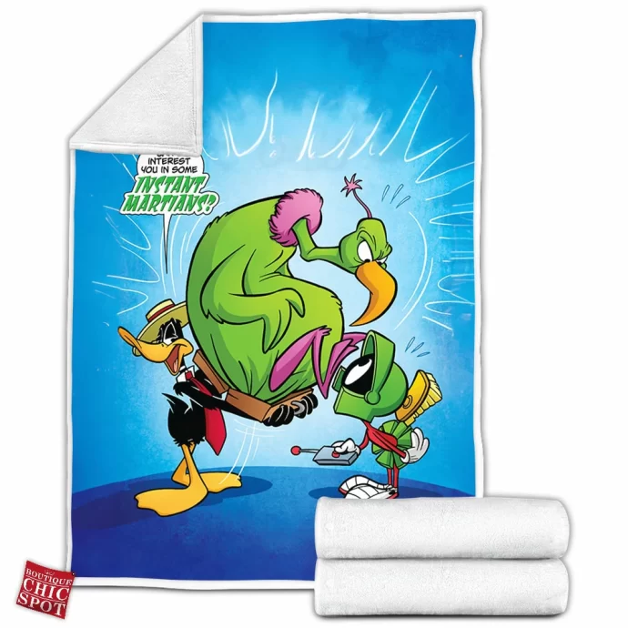 Marvin the Martian Fleece Blanket