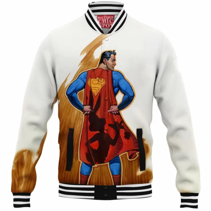 Superman x Bugs Bunny Baseball Jacket