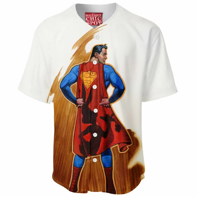 Superman x Bugs Bunny Baseball Jersey