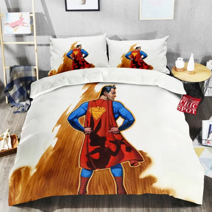 Superman x Bugs Bunny Bedding Set