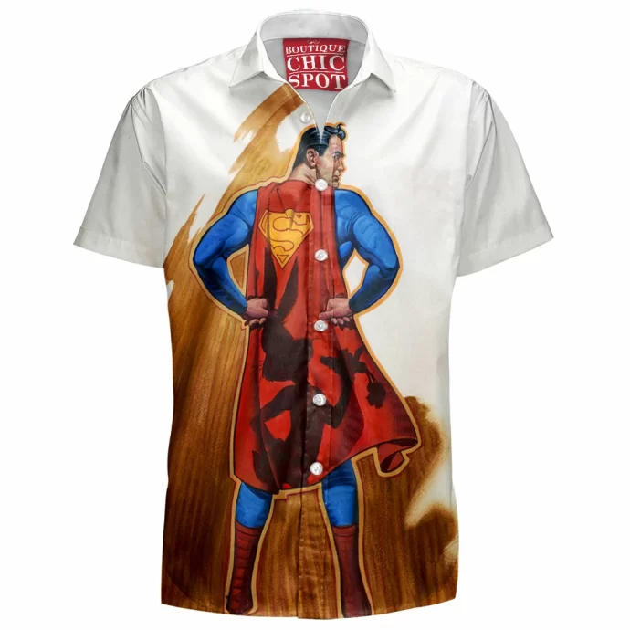 Superman x Bugs Bunny Hawaiian Shirt