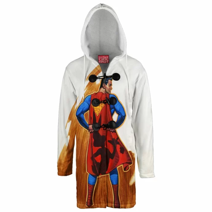 Superman x Bugs Bunny Hooded Cloak Coat