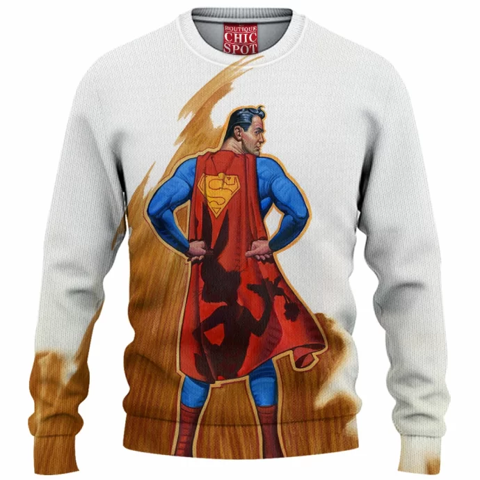 Superman x Bugs Bunny Knitted Sweater