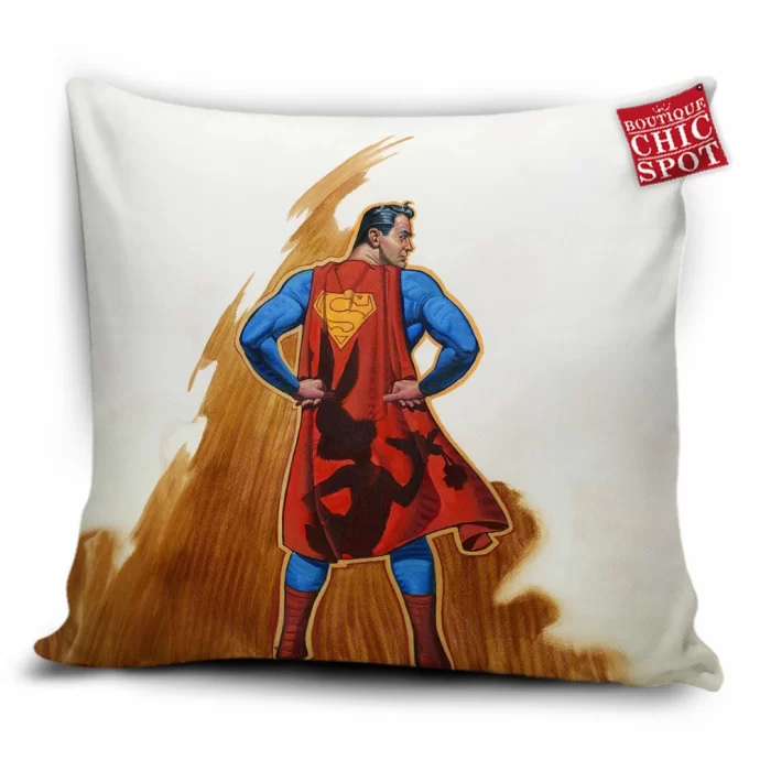 Superman x Bugs Bunny Pillow Cover