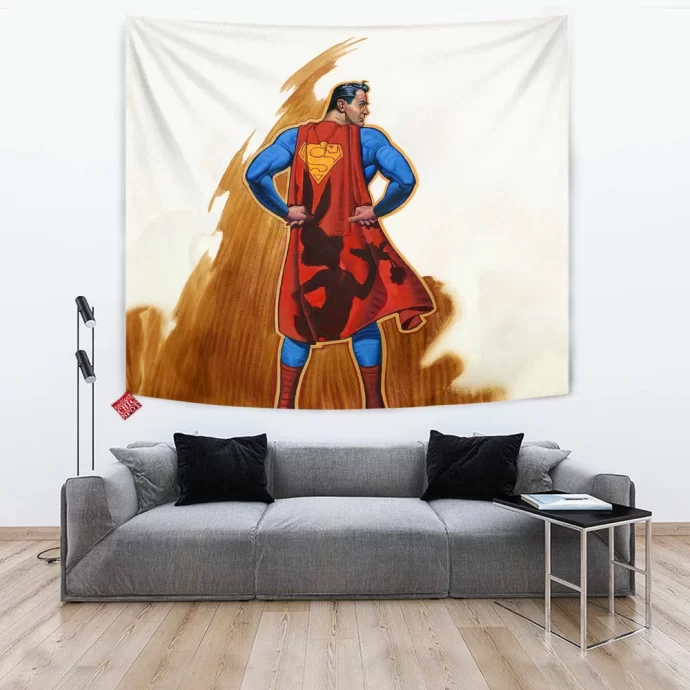 Superman x Bugs Bunny Tapestry