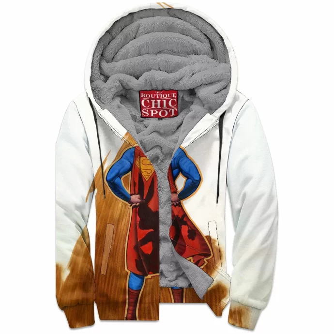 Superman x Bugs Bunny Zip Fleece Hoodie