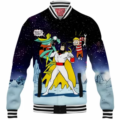 Comic Baseball-Jacket, Space Ghost Baseball-Jacket