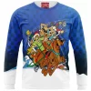 Scooby-Doo Zip Sweatshirt, Cartoon Zip Sweatshirt