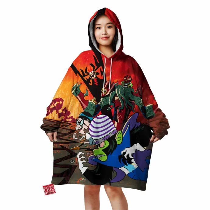 Cartoon, Animation Villains Blanket Hoodie